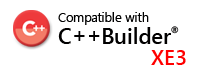 Compatible with C++Builder XE3